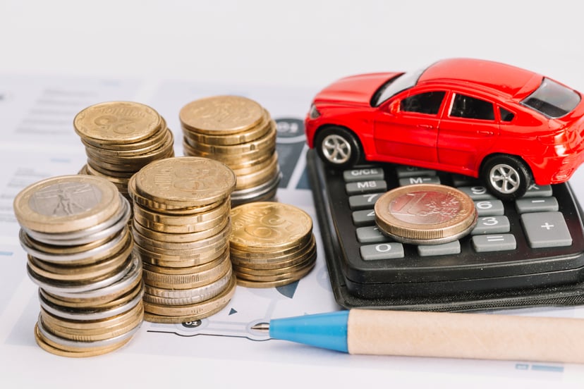 Stack Coins Calculator Toy Car Pen Template