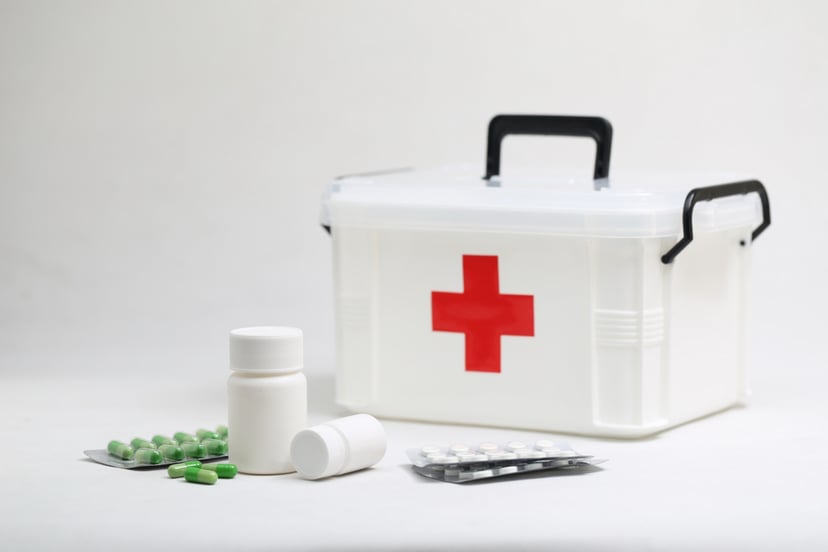 Medicine Bottles Home Medical Kit