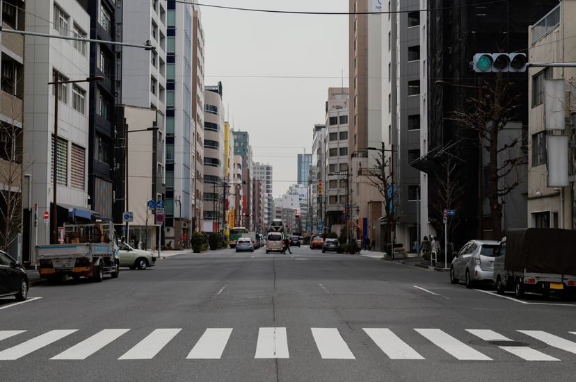 Japan Street Daytime