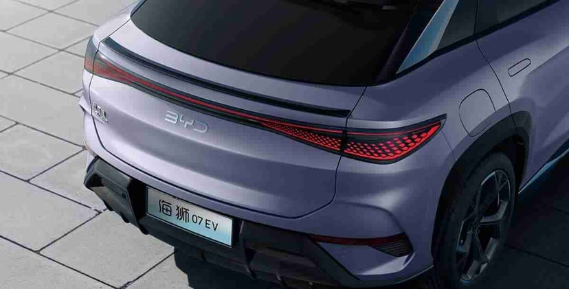 BYD เตรียมปล่อย Sea Lion 07 มาปะทะกับ Tesla Model Y, photo 5