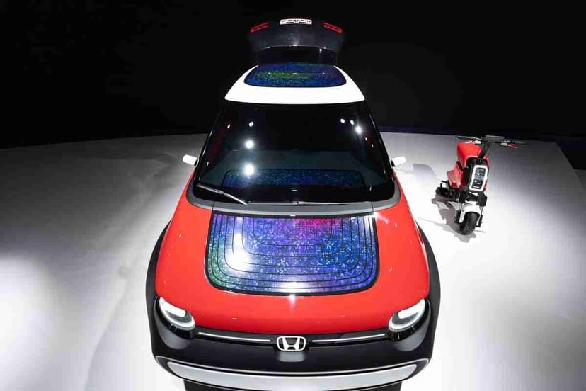 Sustaina-C hatchback made from recyclable materials - Honda's innovative concept, photo 2