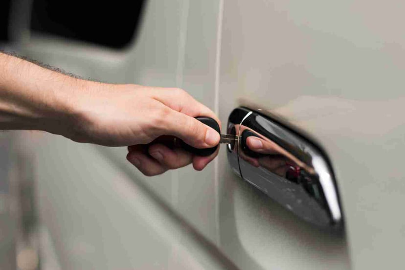 Unlocking Car Door With Key