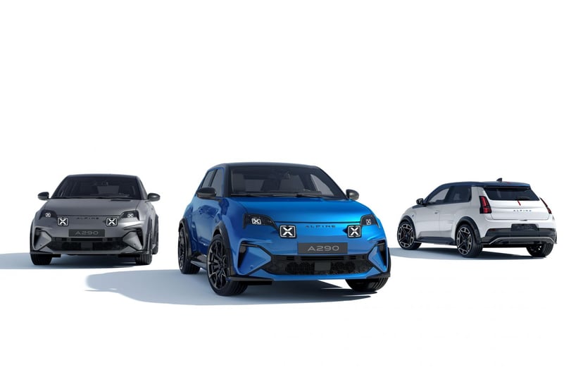 Renault is making a comeback with the Alpine A290, an electric rally-styled hatchback, photo 1