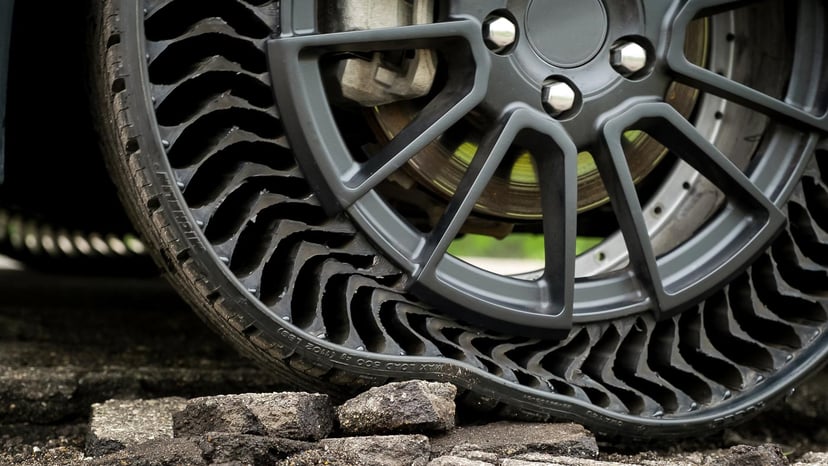 Tesla Talk Michelin Airless Tire Report