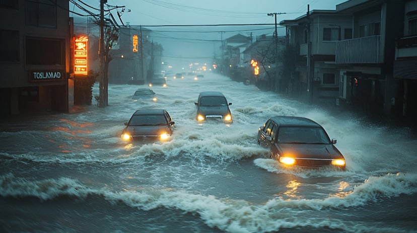 How to check road flooding levels without getting out of your car?, photo 1
