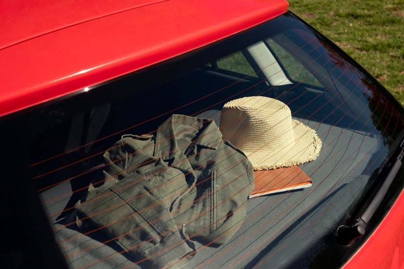 Did you know? What is the purpose of the pattern on the rear window of the car?, photo 1