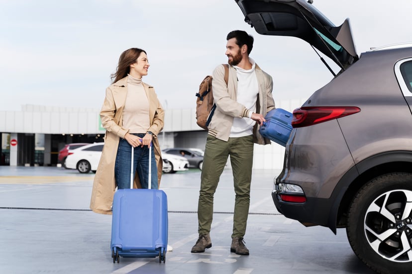 Full People Traveling Together