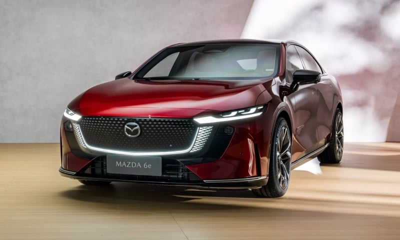 Mazda 6e Electric Sedan with Maximum Range of 555 km Launched in Europe, photo 1
