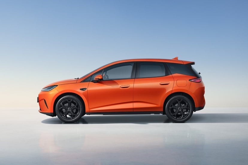 New BYD Dolphin side view