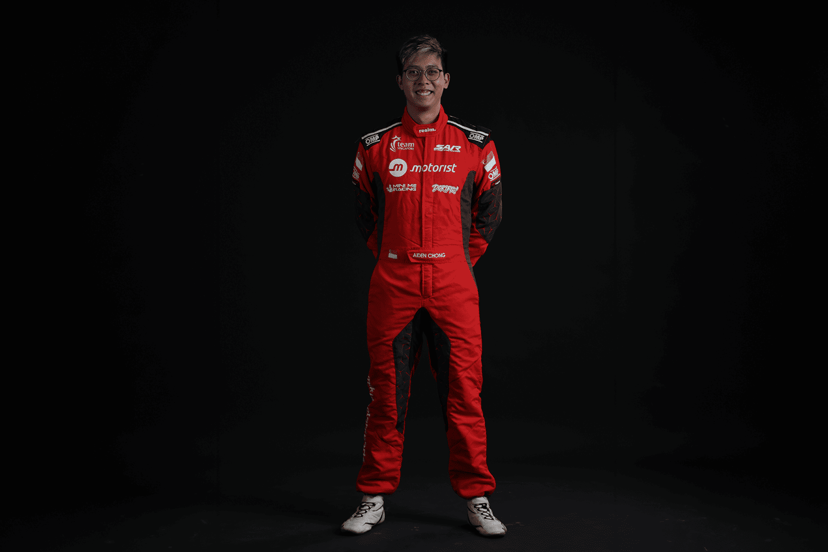 Aiden Chong, a writer, presenter, and racing driver  from Motorist Singapore.