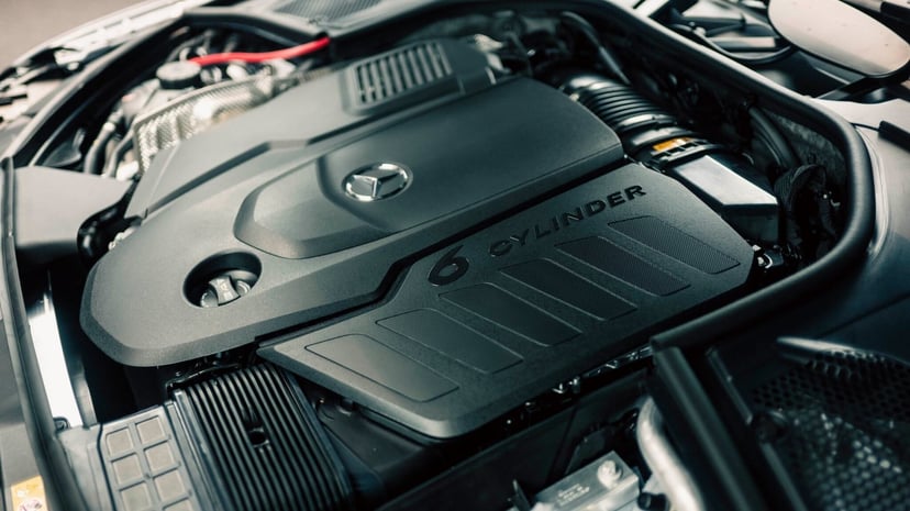 S 450 d 4MATIC turbodiesel engine
