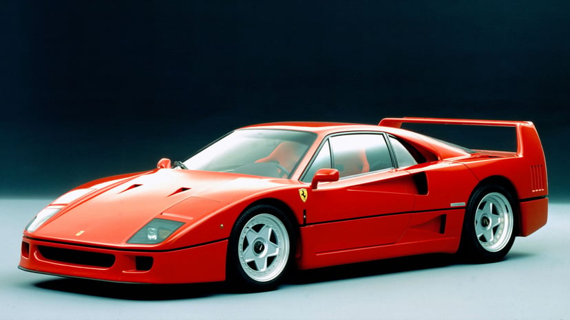 Rene would get his Ferrari F40 dream car if he had the money and his wife approved