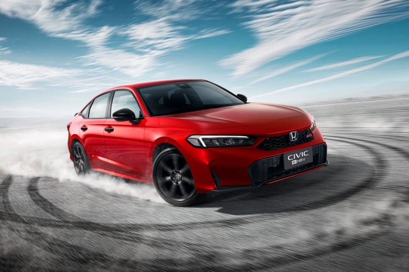 2026 Honda Civic e:HEV launches in Thailand from 949,000 THB featuring new 8-speed S+ Shift