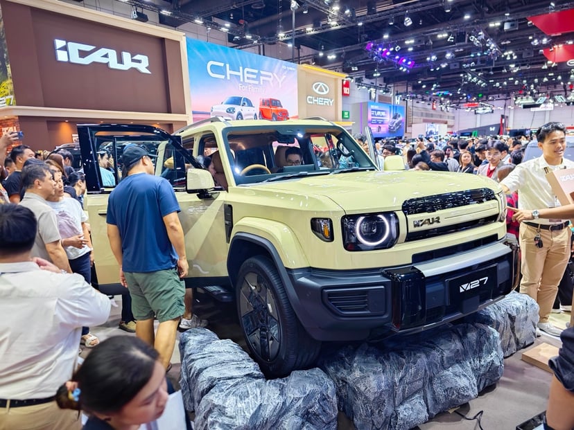 iCAUR V27 REEV เผยโฉมครั้งแรกในงาน BIG MOTOR SALE 2026