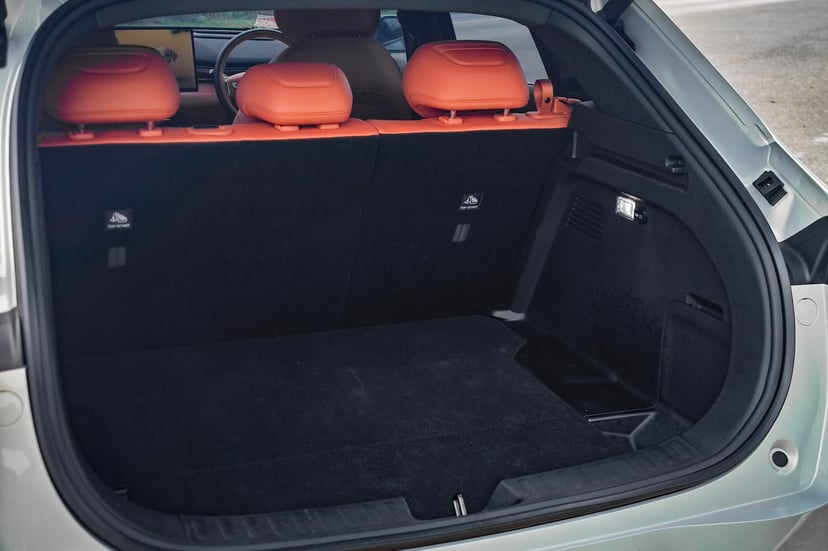 Rear boot space of Deepal S05 REEV