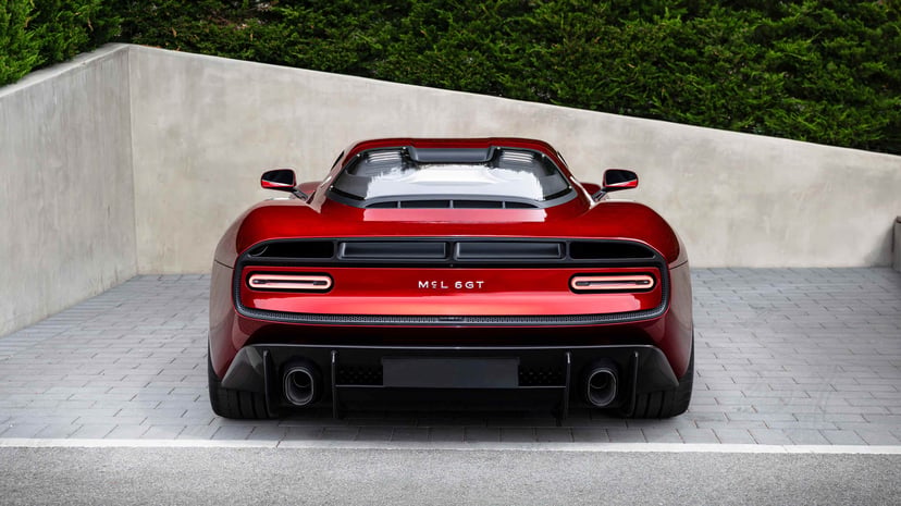 McLaren McL 6GT heritage details
