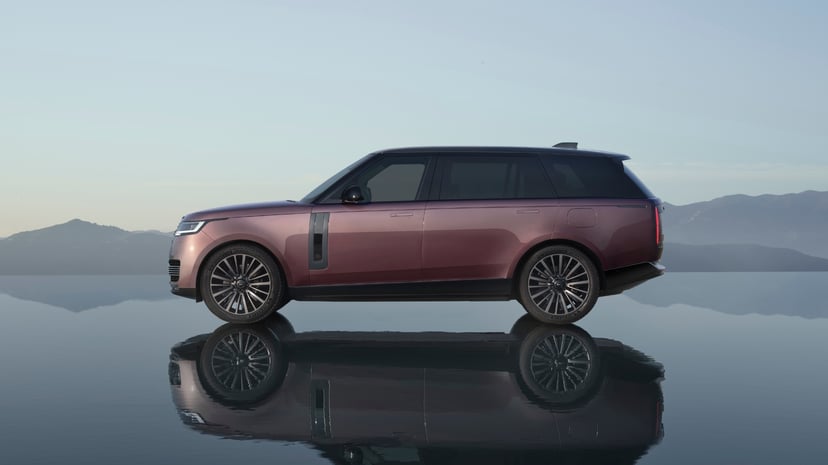 Range Rover Electric exterior aerodynamic profile