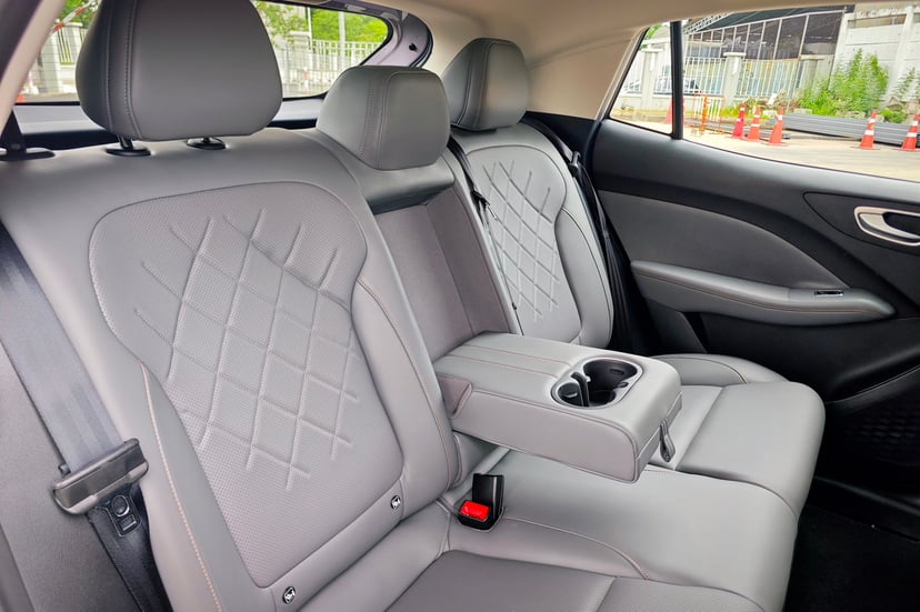 Rear seats in MG URBAN