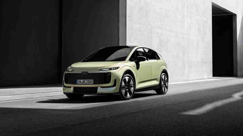 Audi A2 e-tron front exterior