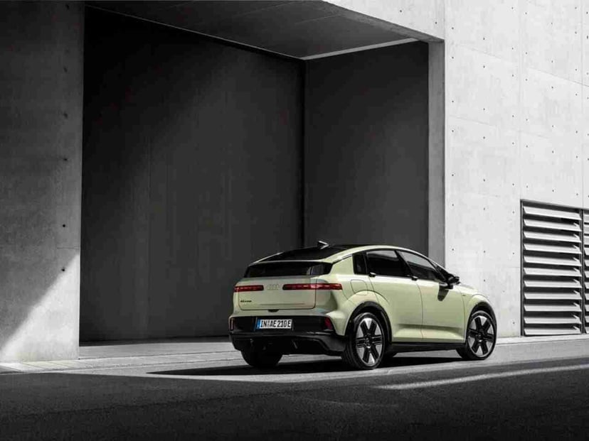 Audi A2 e-tron rear design and aerodynamics