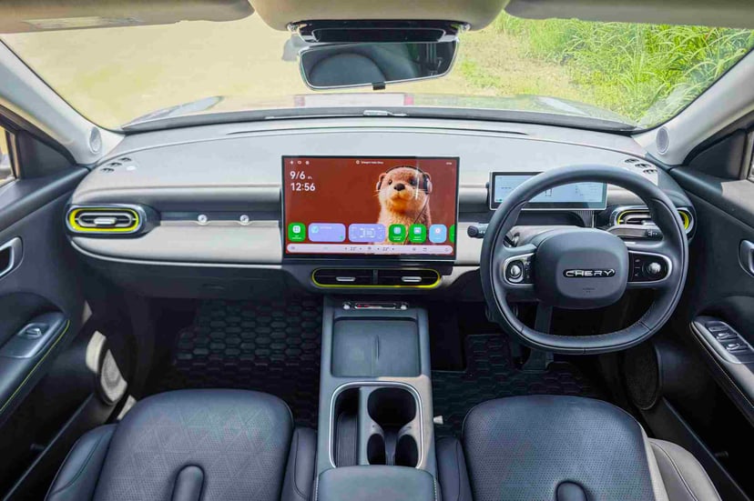 Front cabin of Chery Q