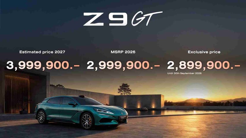 เปิดตัว DENZA Z9GT อย่างเป็นทางการ