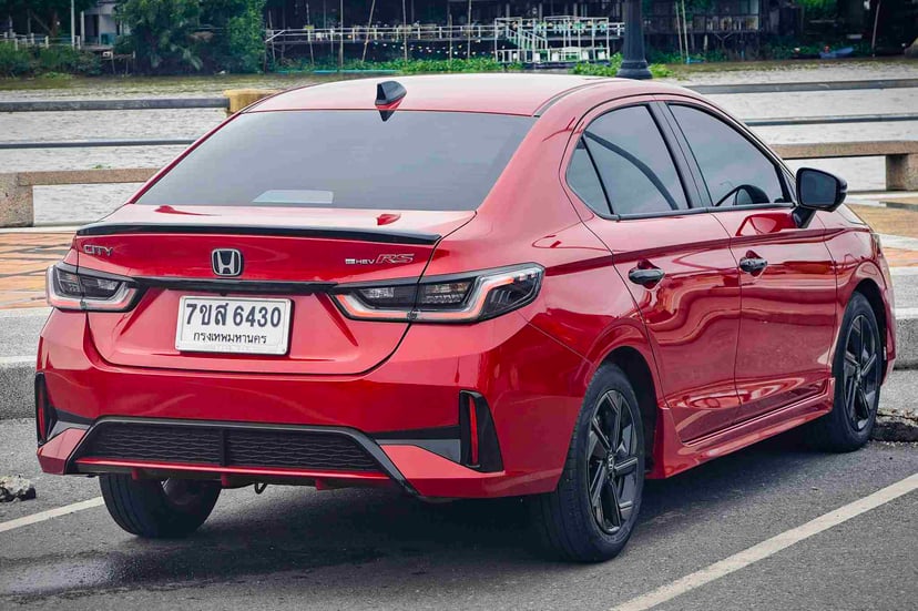 ดีไซน์ชุดแต่งท้ายรถ Honda City eHEV RS