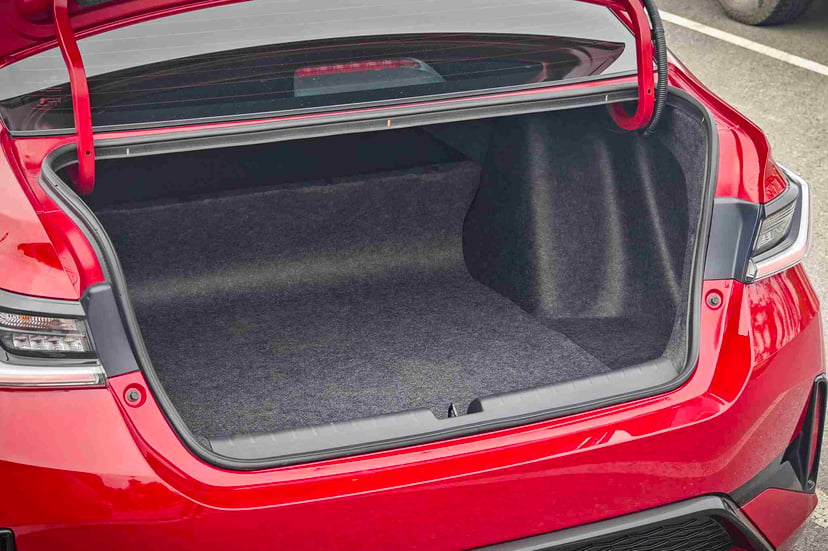 พื้นที่สัมภาระท้ายรถ Honda City eHEV