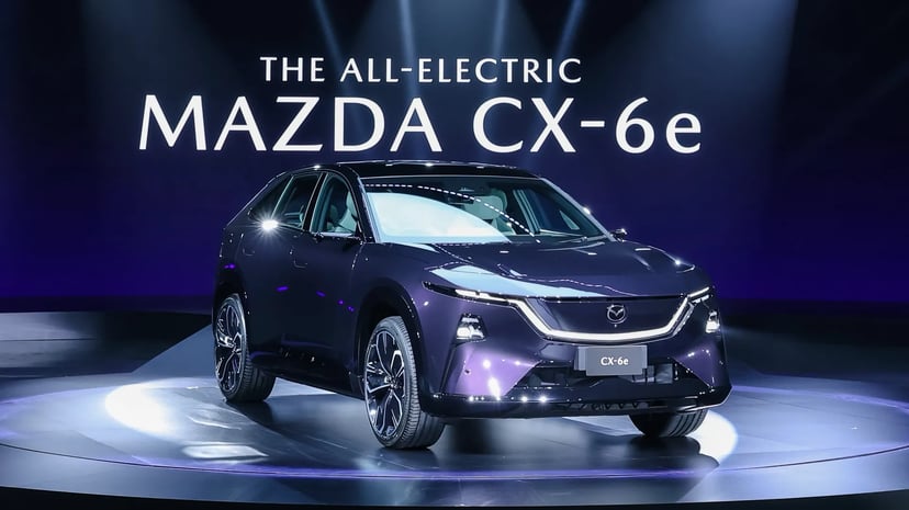 The All-Electric Mazda CX-6e official launch