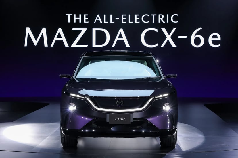 Mazda CX-6e exterior design