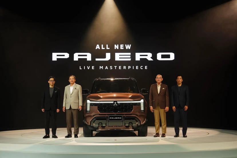 All-New Mitsubishi Pajero off-road capability