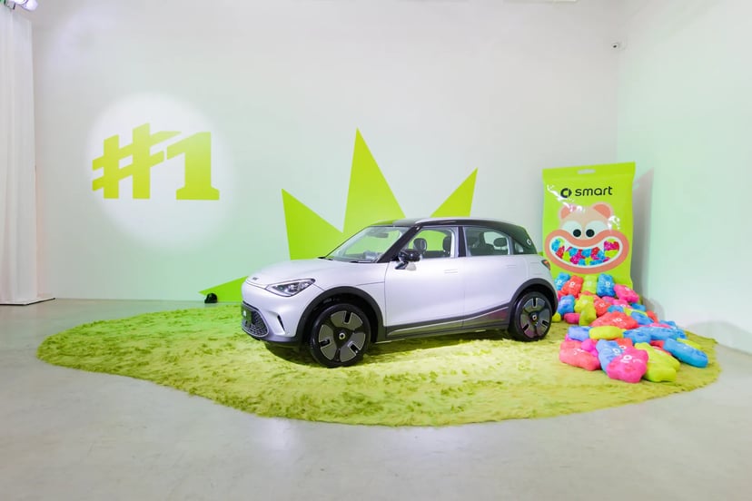smart #1 คอมแพกต์พรีเมียม EV