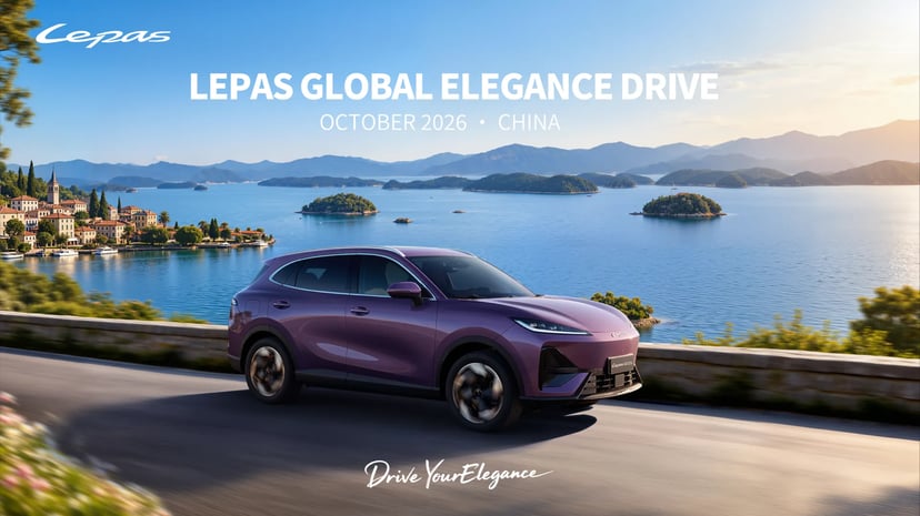LEPAS Global Elegance Drive คาราวานทดสอบสมรรถนะ L6 EV