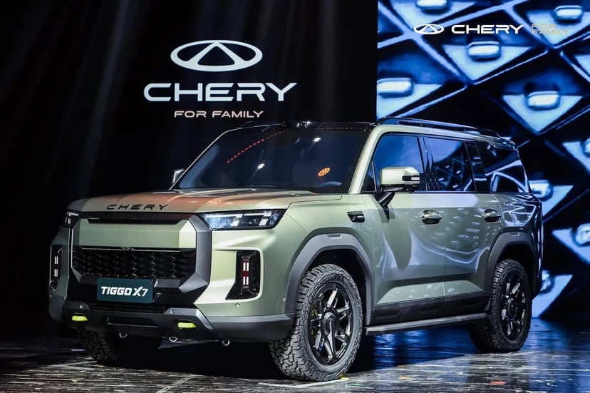 Chery Tiggo X7 rugged C-SUV debut in China