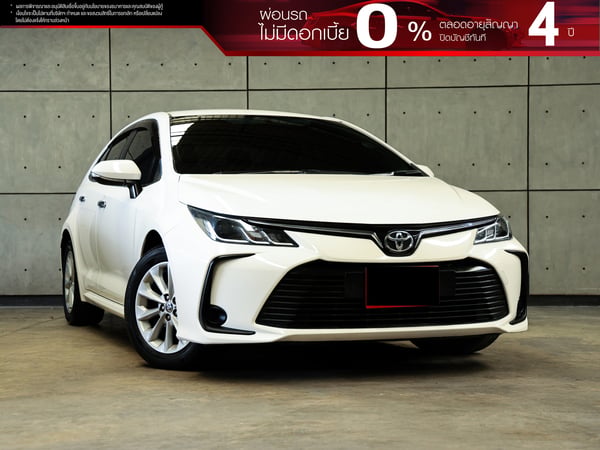 TOYOTA COROLLA ALTIS 1.6 (ปี 19-25) G SEDAN AT